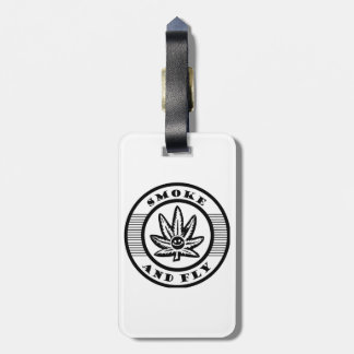 amsterdam smoke and fly gepäckanhänger