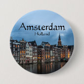 Amsterdam Souvenir Button (Vorderseite)