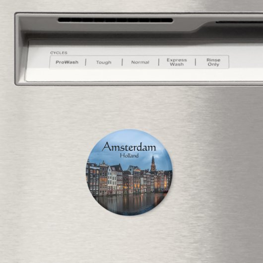 Amsterdam Souvenir Magnet (In Situ (Geschirrspüler))