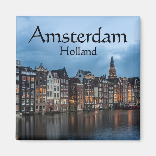 Amsterdam Souvenir Magnet (Vorne)