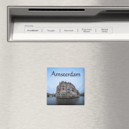 Amsterdam Souvenir Magnet (In Situ (Geschirrspüler))