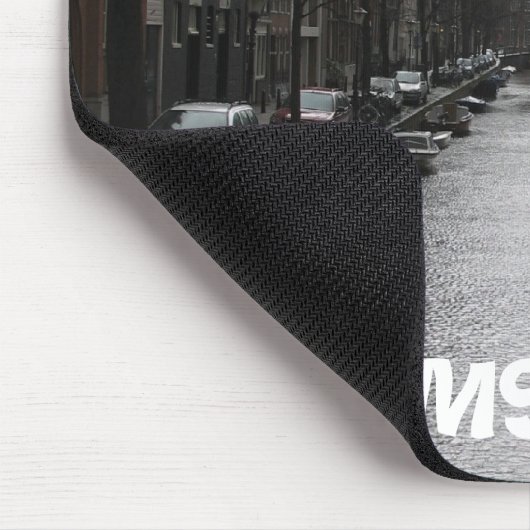 Amsterdam-Stadt-Ansicht Zuiderkerk Mousepad (Ecke)