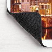 Amsterdam, Stadt der Lichter (durch St.K.) Mousepad (Ecke)