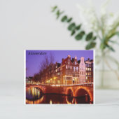 Amsterdam—Stadt der Lichter [kan.k]. Postkarte (Stehend Vorderseite)