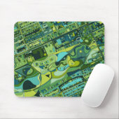 Amsterdam-Stadt-Struktur-Karte Mousepad (Mit Mouse)