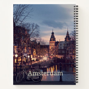 Amsterdam-Stadtbild-Fotografie Notizblock