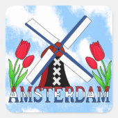 Amsterdam Sticker (Vorderseite)
