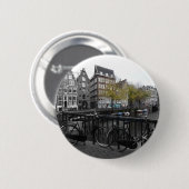 Amsterdam-Straße Button (Vorne & Hinten)