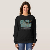 Amsterdam Street Map Sweatshirt (Vorne ganz)
