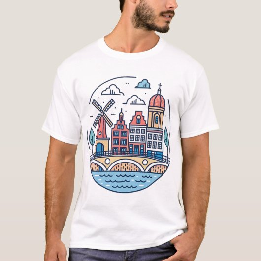 AMSTERDAM T-Shirt (Vorderseite)