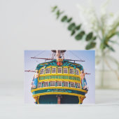 Amsterdam Tall Ship Postcard Postkarte (Stehend Vorderseite)