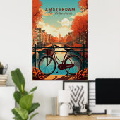 Amsterdam, The Netherlands Poster (Heimbüro)