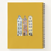 Amsterdam Tiny Houses Reisende Notebook Holland Notizblock (Rückseite)