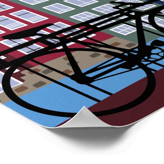 Amsterdam Travel Poster (Ecke)