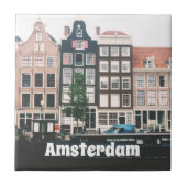 Amsterdam Travel Souvenir Fliese (Vorderseite)