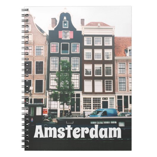 Amsterdam Travel Souvenir Notizblock (Vorderseite)