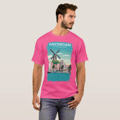 Amsterdam Travel T-Shirt (Vorne ganz)