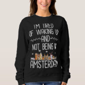 Amsterdam Traveller Sweatshirt (Vorderseite)