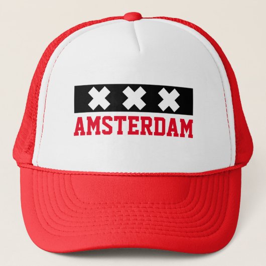 Amsterdam Truckerkappe (Vorderseite)