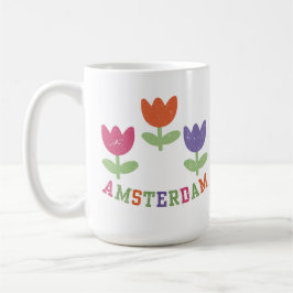 Amsterdam Tulips Kaffeetasse