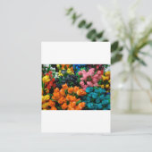 Amsterdam Tulips Postkarte (Stehend Vorderseite)