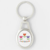Amsterdam Tulips Schlüsselanhänger (Vorderseite)