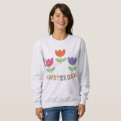 Amsterdam Tulips Sweatshirt (Vorne ganz)