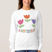 Amsterdam Tulips Sweatshirt (Vorderseite)