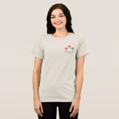 Amsterdam Tulips Tri-Blend Shirt (Vorderseite voll)
