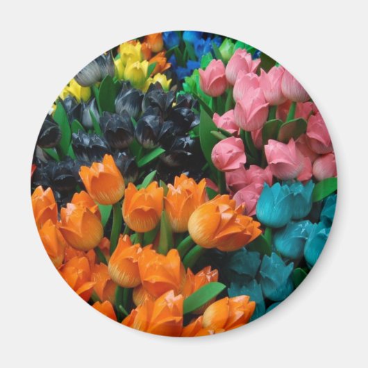 Amsterdam Tulpen Magnet (Vorne)