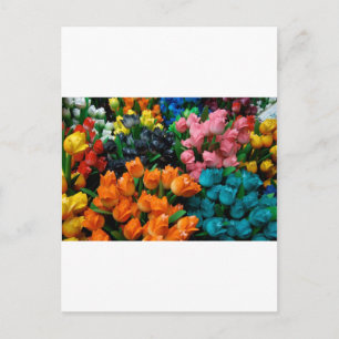 Amsterdam Tulpen Postkarte