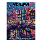 Ámsterdam: Valiente,Firme,Compasivo.Contemporaneo. Poster (Vorderseite)
