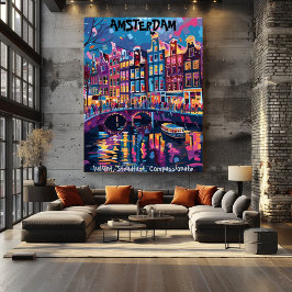 Ámsterdam: Valiente,Firme,Compasivo.Contemporaneo. Poster