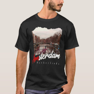 Amsterdam Vintage   Niederlande  Holland   Amsterd T-Shirt