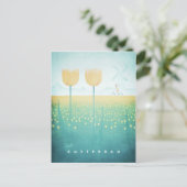 Amsterdam Vintage Travel Poster - Art Postkarte (Stehend Vorderseite)