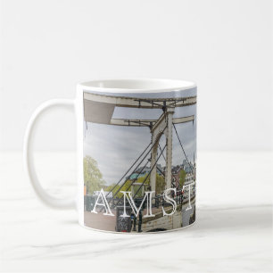 Amsterdam Walter Suskind Bridge View Tasse