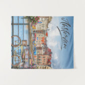 Amsterdam Wandteppich (Vorderseite (Horizontal))