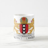 Amsterdam-Wappen Kaffeetasse (Mittel)