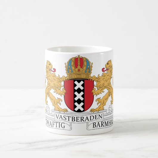 Amsterdam-Wappen Kaffeetasse (Mittel)