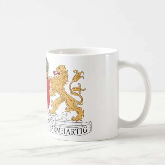 Amsterdam-Wappen Kaffeetasse (Rechts)