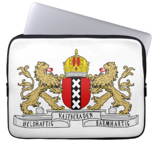 Amsterdam-Wappen Laptopschutzhülle