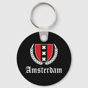 Amsterdam Wappen Schlüsselanhänger