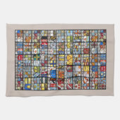 Amsterdam-Wappen Windows Küchentuch (Horizontal)