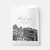Amsterdam Wedding Personalisiertes Foto Geschenktütchen (Vorderseite)