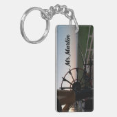 Amsterdam Windmill Canal House Lehrer Schlüsselket Schlüsselanhänger (Vorderseite links)