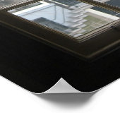 Amsterdam Window View Foto Poster Print (Ecke)