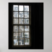 Amsterdam Window View Foto Poster Print (Vorne)