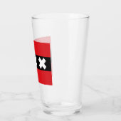 Amsterdamer Flagge Glas (Links)
