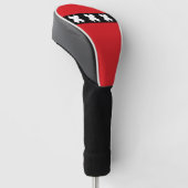 Amsterdamer Flagge Golf Headcover (angewinkelt)