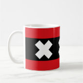 Amsterdamer Flagge Kaffeetasse (Links)